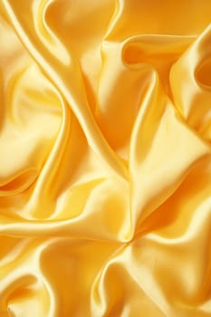 Smooth elegant golden silk can use as background 