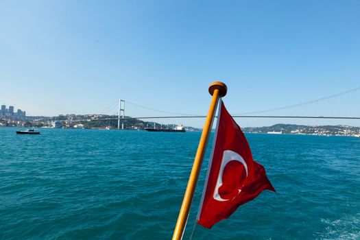 	Istanbul - the cruise through the strait of Bosphorus