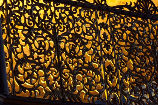 Interior of the Hagia Sophia in Istanbul. Turkey 