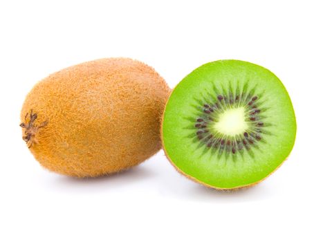 kiwi fruit isolated on white background