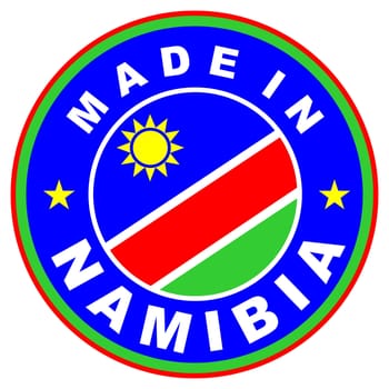 very big size made in namibia country label