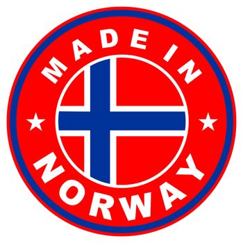 very big size made in norway country label