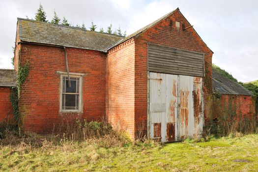 Deserted farm buildings