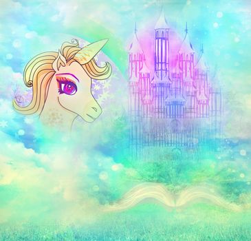 Magic book of fantasy stories