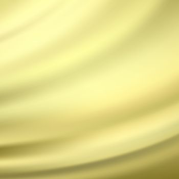 Gold Silk Fabric for Drapery Abstract Background