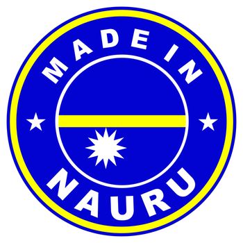 very big size made in nauru country label
