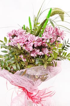 Beautiful bouquet of chrysanthemum 