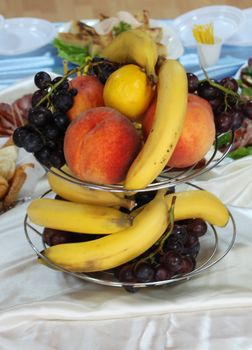 fruits on a table