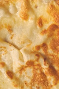 Pancakes- crisp toasted surface