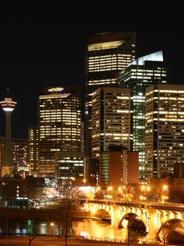 Calgary's  down town
Low Light Photography