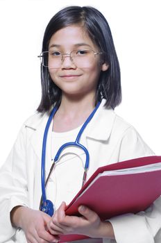 Child playing doctor