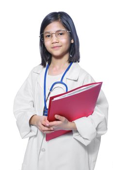 Child playing doctor