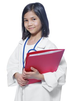 Child playing doctor