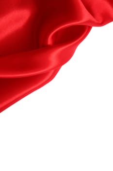 Smooth Red Silk can use as background 