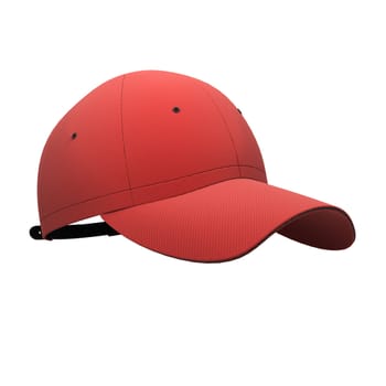 Men's sports cap isolated on white background