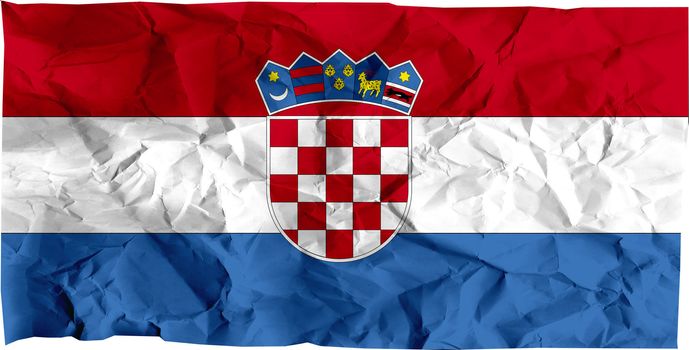 Flag of Croatia (Europe).