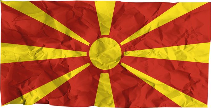 Macedonian flag (Europe).