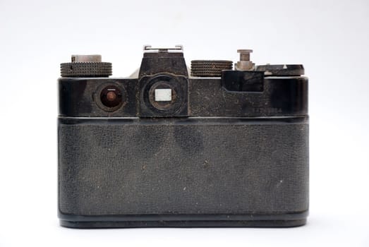 retro old vintage analog photo camera
