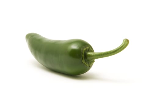 Isolated Jalapeno Pepper isolated on white background