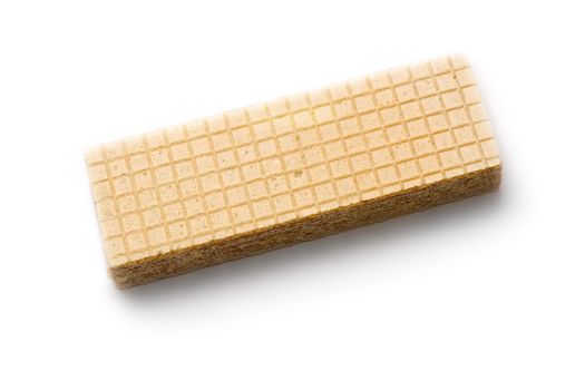 Wafers isolated on white
