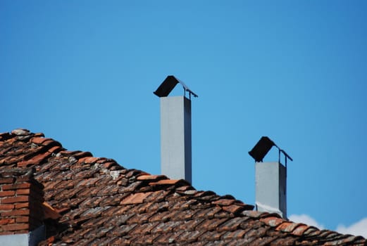 tin chimneys