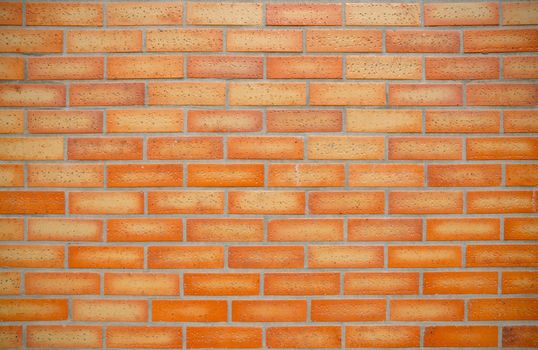 Red brick old wall texture.
