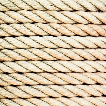 Detailed image of tight rope as a background