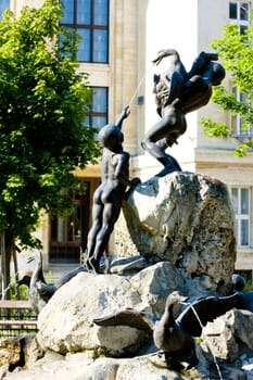 Duck Fountain, Safarikovo Square, Bratislava, Slovakia