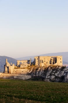 ruins of Beckov Castle, Slovakia