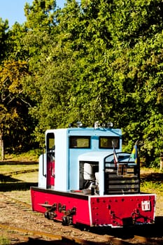 narrow gauge railway, St-Troyan-Les-Bains, Poitou-Charentes, France