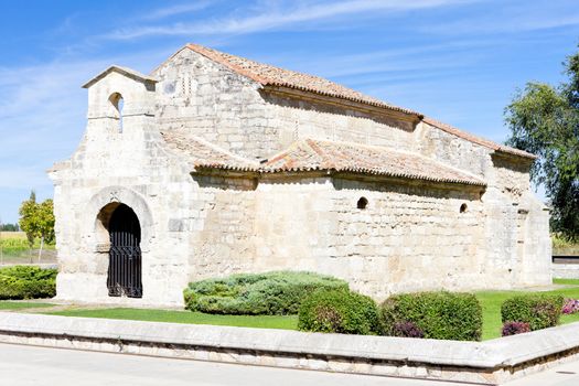 Church of San Juan Bautista, Banos de Cerrato, Castile and Leon, Spain