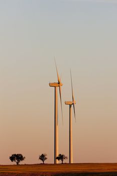 wind turbines, Castile and Leon, Spain