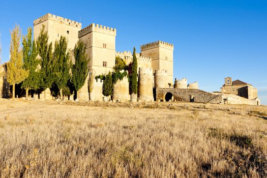 Castle of Ampudia, Castile and Leon, Spain
