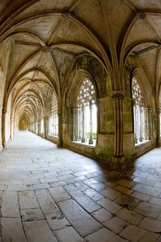 Royal cloister of Santa Maria da Vitoria Monastery, Batalha, Estremadura, Portugal