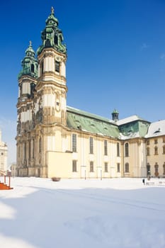 pilgrimage church in Krzeszow, Silesia, Poland