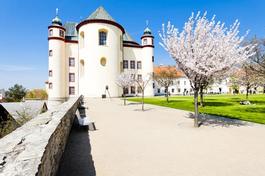 monastery's garden in Litomysl, Czech Republic