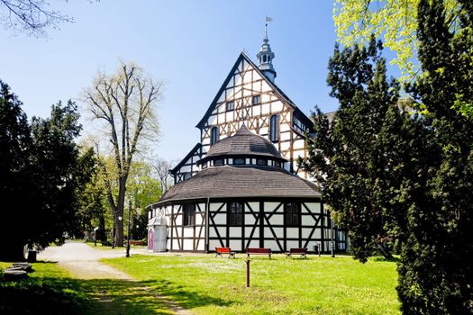 timbered church of Swidnica, Silesia, Poland