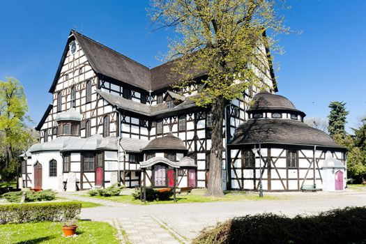 timbered church of Swidnica, Silesia, Poland