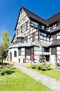 timbered church of Swidnica, Silesia, Poland