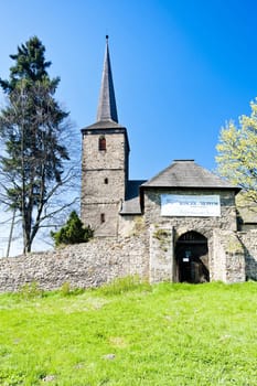 romanesque church in Swierzawa, Silesia, Poland