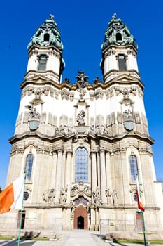 pilgrimage church in Krzeszow, Silesia, Poland
