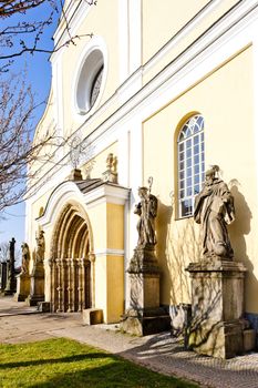 monastery's church of Virgin Mary assumption, Police nad Metuji, Czech Republic