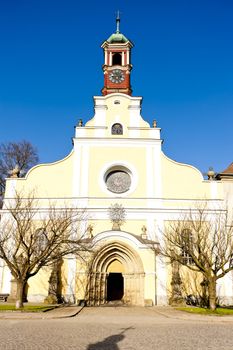 monastery's church of Virgin Mary assumption, Police nad Metuji, Czech Republic