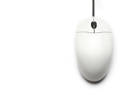 Computer mouse isolated on the white background