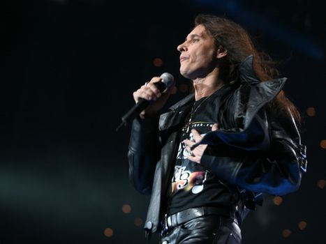 The known Russian singer Alexander Monin group "Cruise"