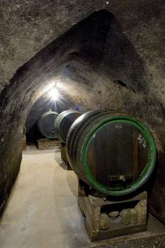 wine cellar, Hort Winery, Znojmo - Dobsice, Czech Republic