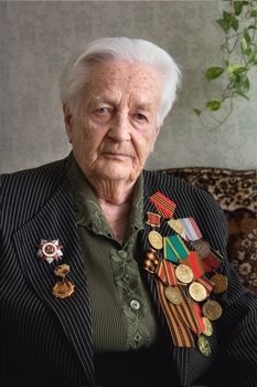 The veteran of war 1941-1945 with Germany