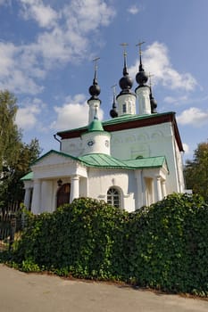 Old orthodox church in russian town Suzdal