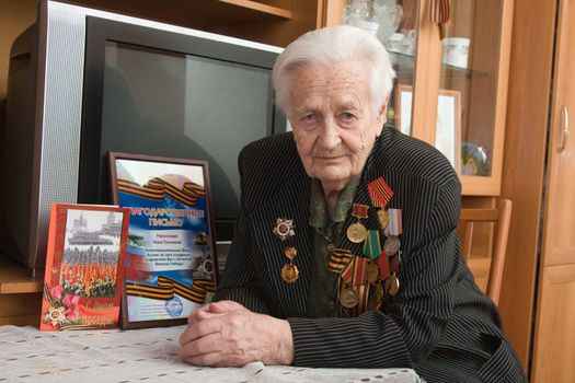 The veteran of war 1941-1945 with Germany