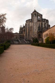 Templar Church at the Convent of Christ in Tomar, Portugal (build in the 12th century, UNESCO World Heritage)